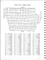 Iowa State Auto License Index, Muscatine County 1967